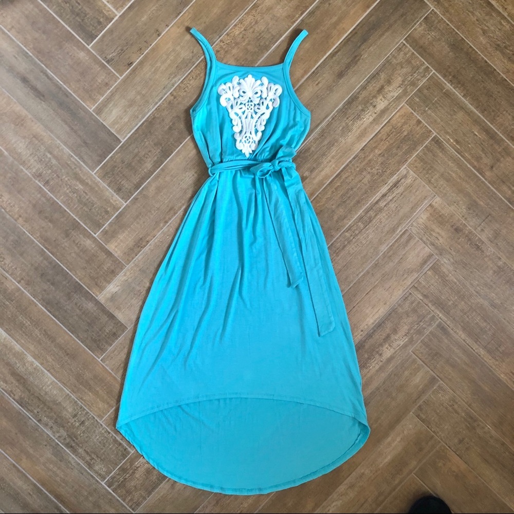 Girls soft maxi dress- NWOT- Monteau girl- 10 (M)